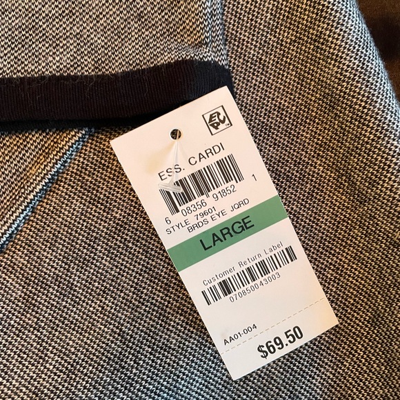 NWT Alfani sweater jacket. - Picture 3 of 3